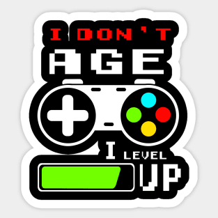 I don't Age Sticker